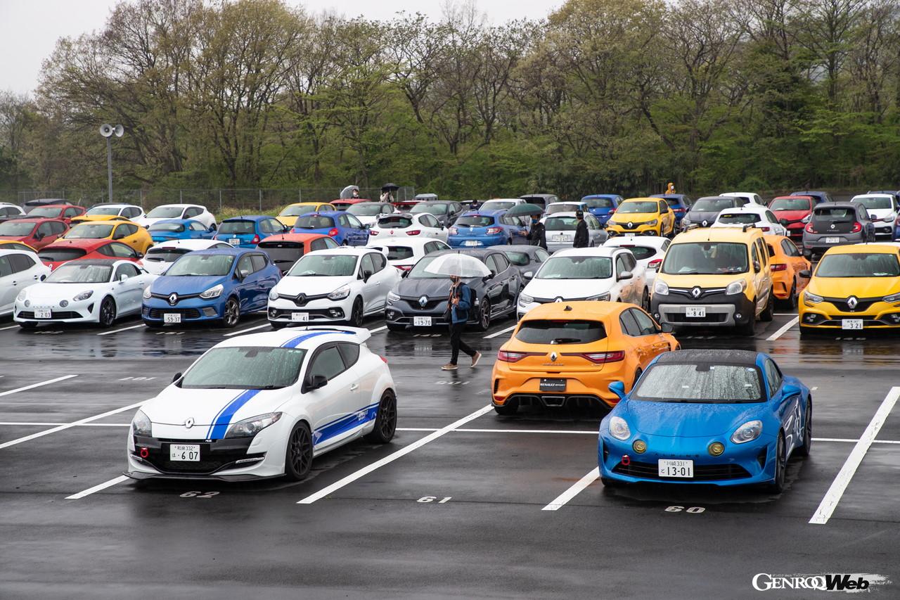 モーターファンフェスタ2022レポート、RENAULT・ALPINE DAY IN MFFの様子