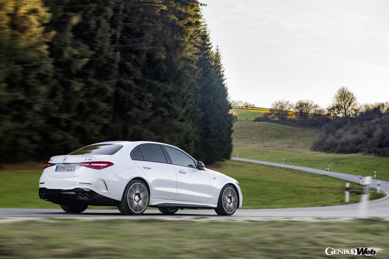 メルセデスAMG C 43 4MATICのリヤビュー