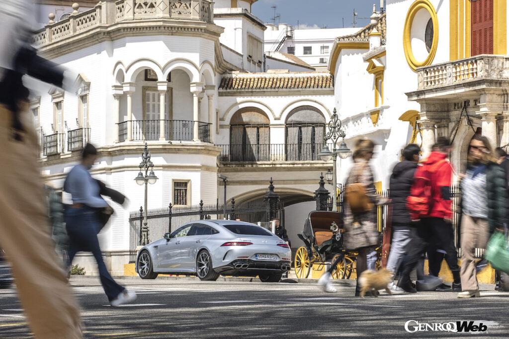メルセデスAMG GT 63 S E PERFORMANCEのリヤビュー