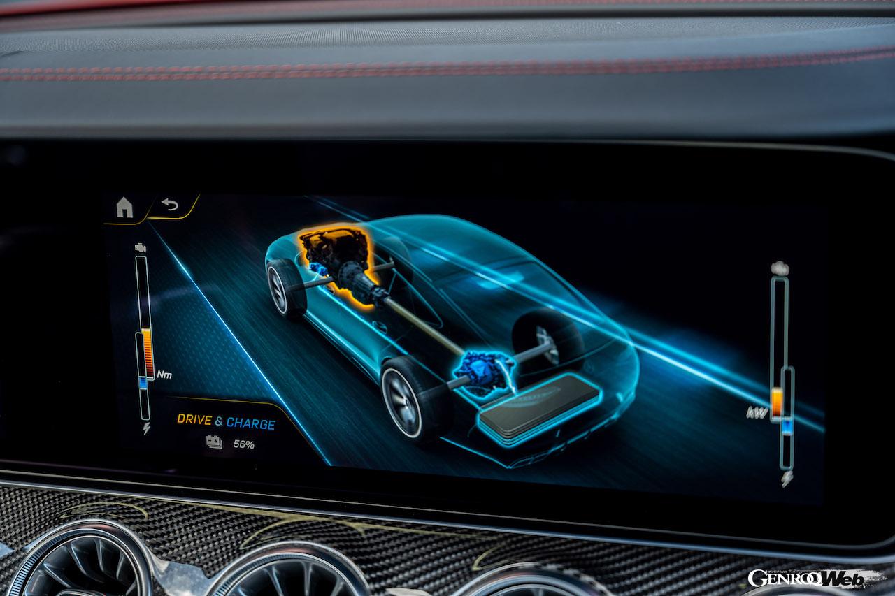 メルセデスAMG GT 63 S E PERFORMANCEのステータス表示