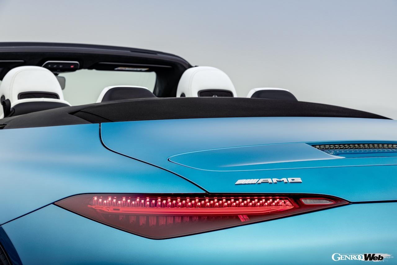 メルセデスAMG SL 43のリヤセクション