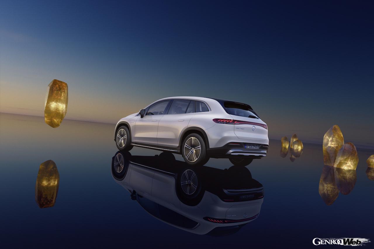 メルセデス・ベンツ EQS SUVのリヤビュー