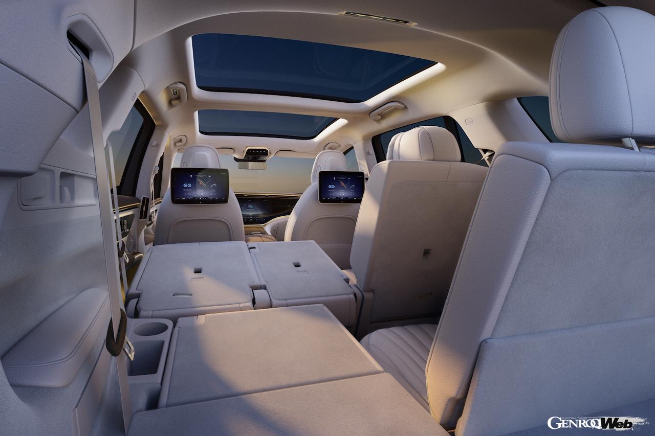 メルセデス・ベンツ EQS SUVのキャビン