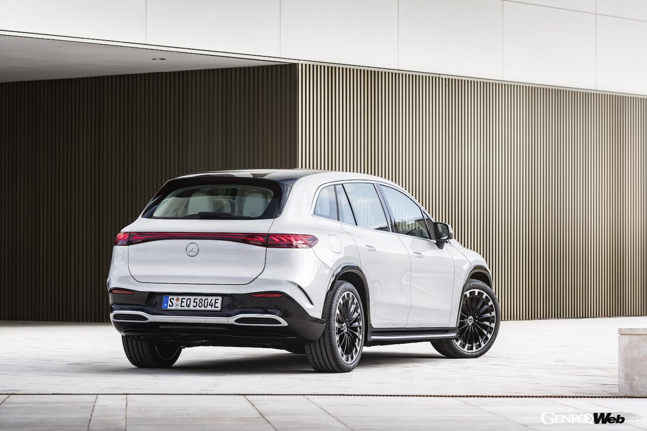 メルセデス・ベンツ EQS SUVのリヤビュー