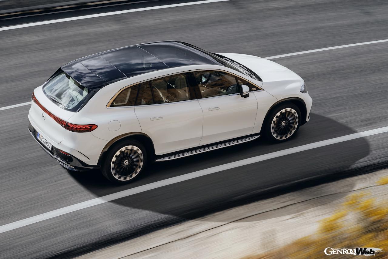 メルセデス・ベンツ EQS SUVのリヤビュー