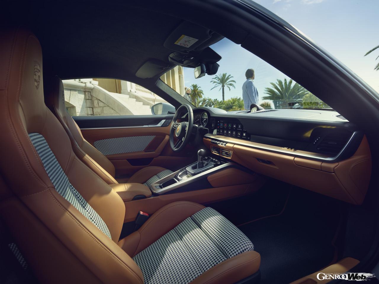 ポルシェ 911 スポーツクラシックのインテリア