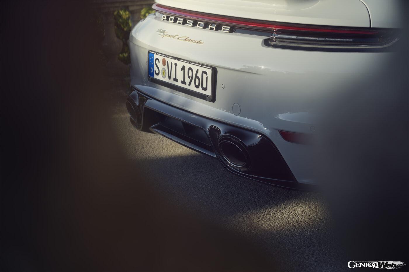 ポルシェ 911 スポーツクラシックのリヤセクション