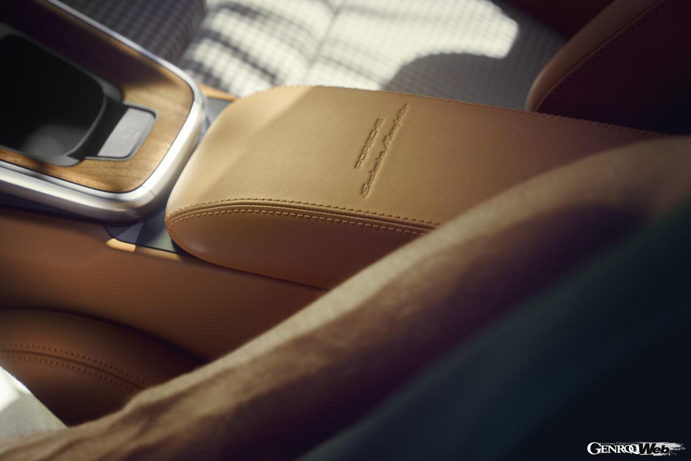 ポルシェ 911 スポーツクラシックのセンターコンソール