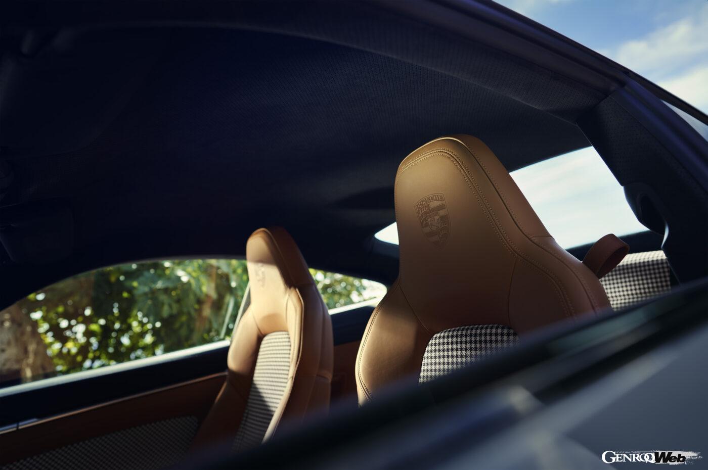 ポルシェ 911 スポーツクラシックのシート