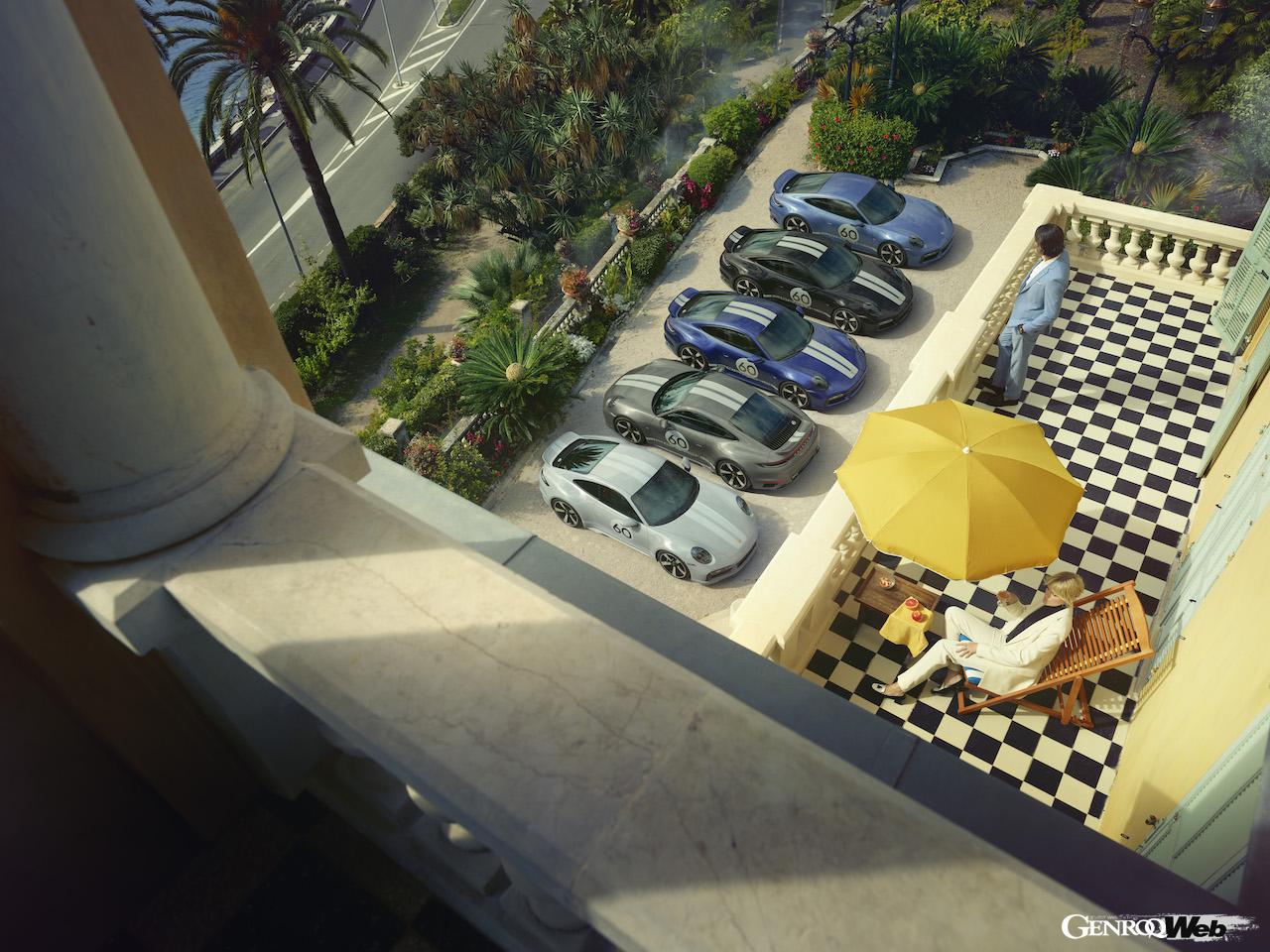 ポルシェ 911 スポーツクラシックのトップビュー