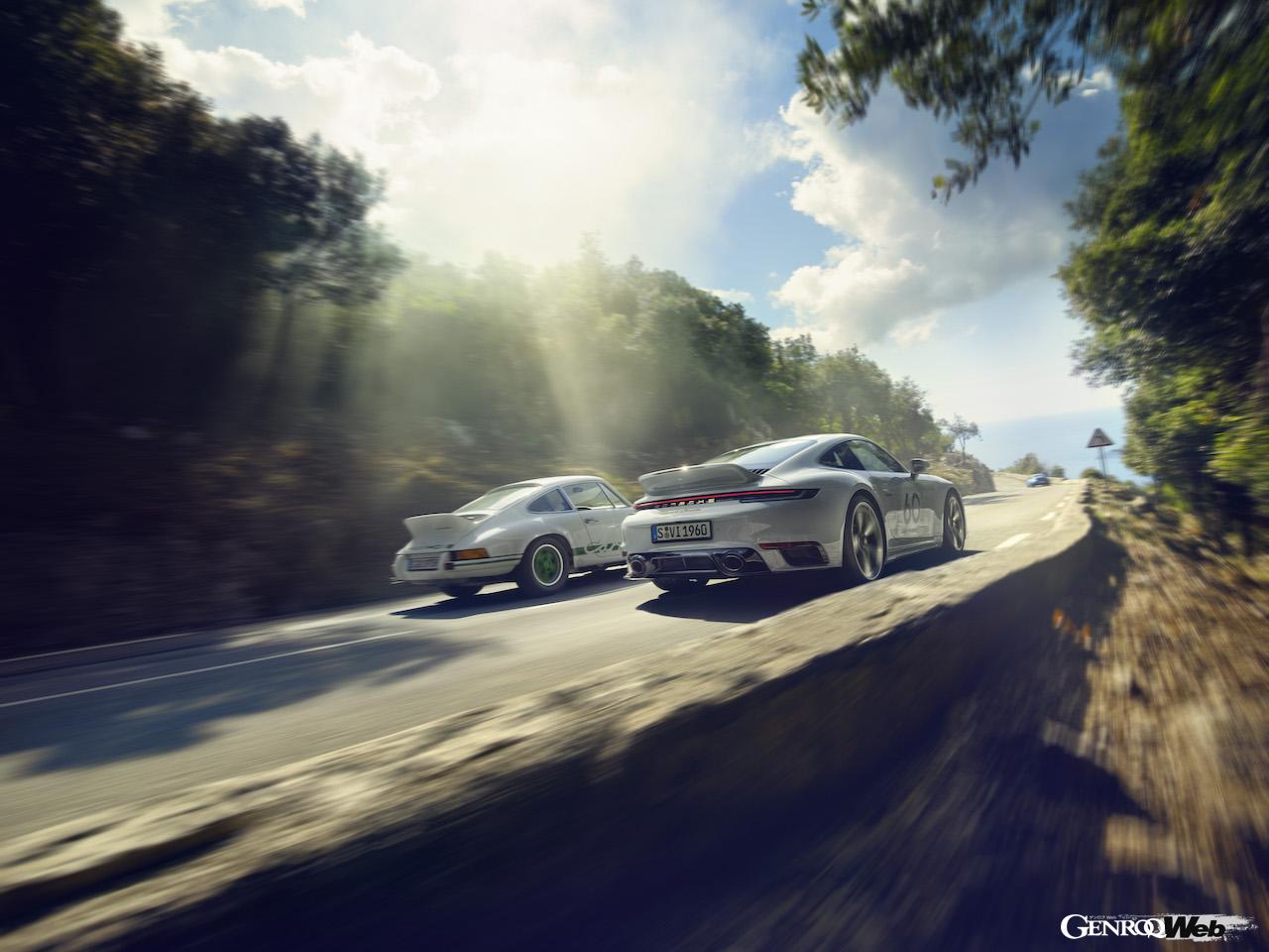 ポルシェ 911 スポーツクラシックのリヤビュー