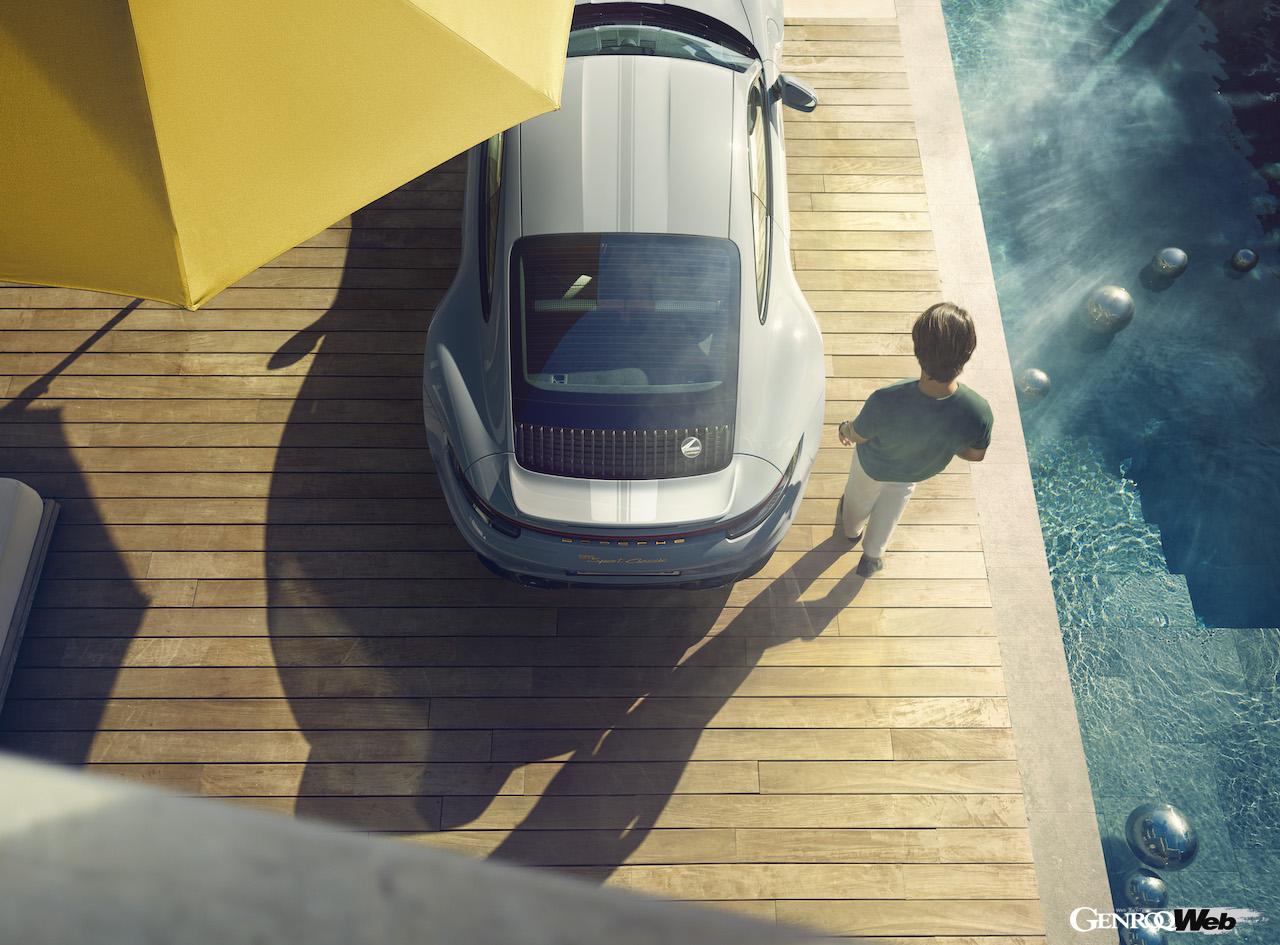 ポルシェ 911 スポーツクラシックのトップビュー