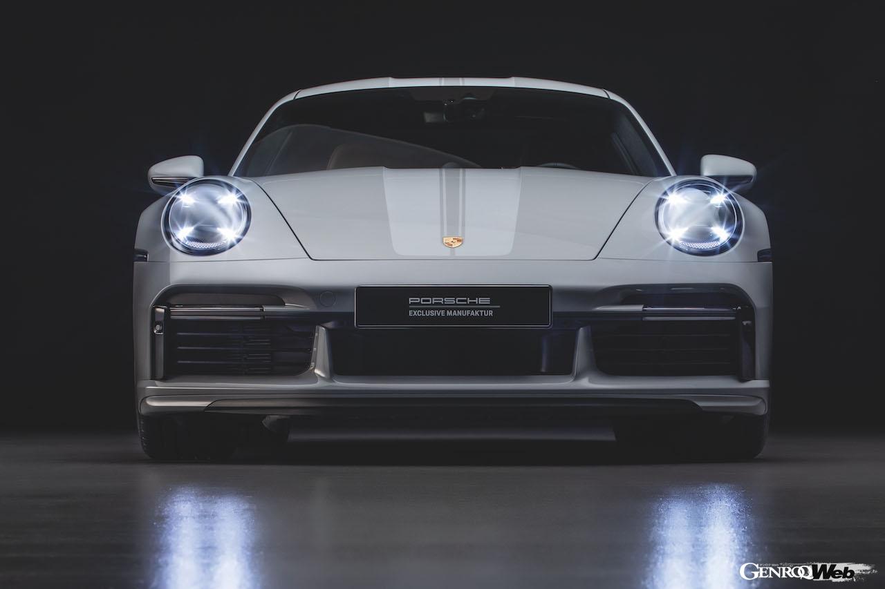 ポルシェ 911 スポーツクラシックのフロント