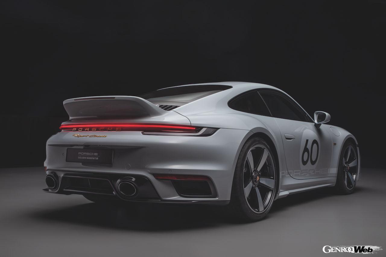 ポルシェ 911 スポーツクラシックのリヤビュー