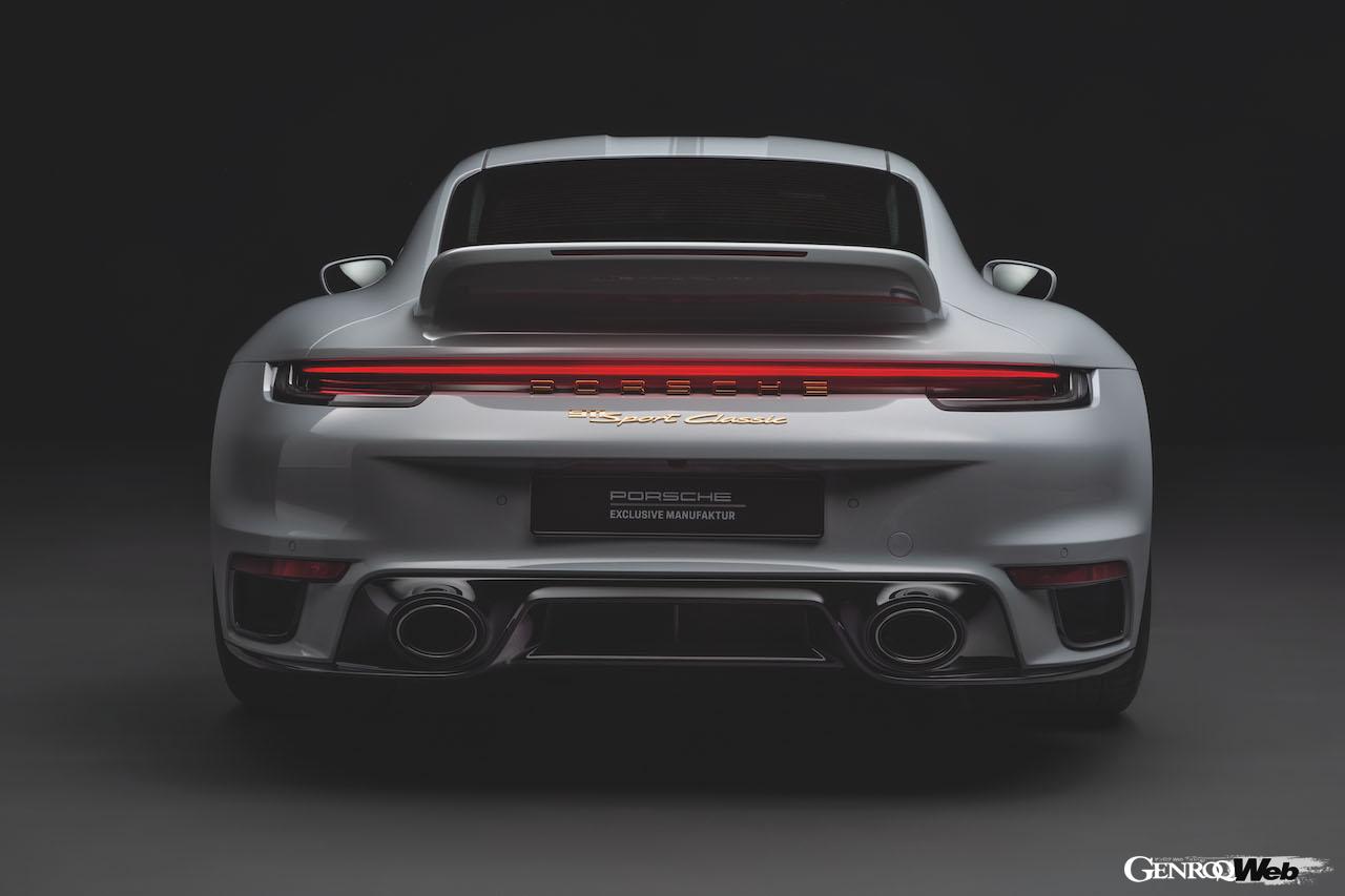 ポルシェ 911 スポーツクラシックのリヤビュー