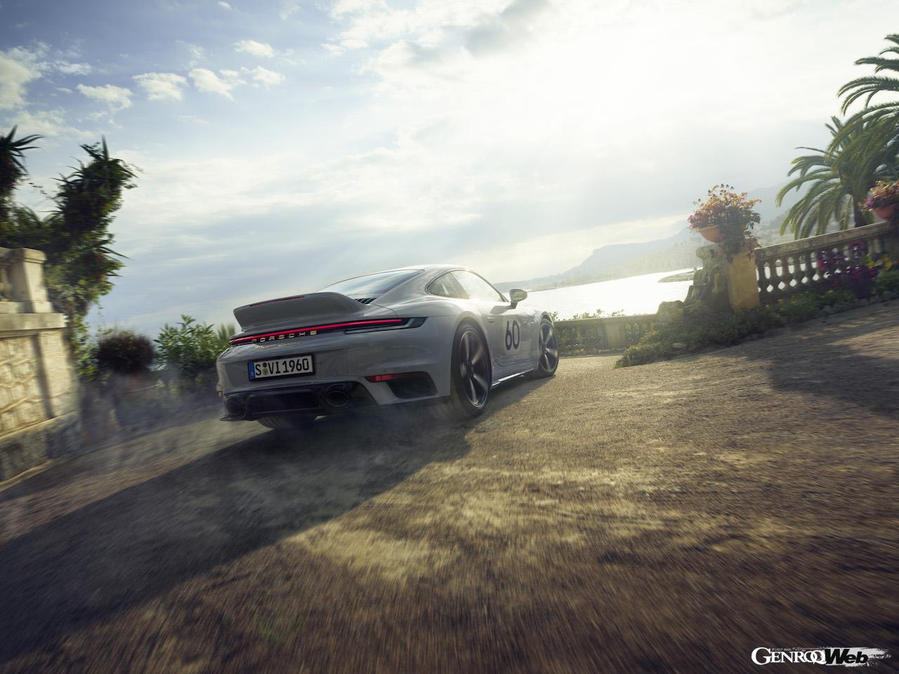 ポルシェ 911 スポーツクラシックのリヤビュー