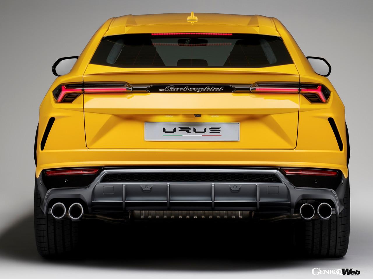 ランボルギーニ ウルスのリヤセクション