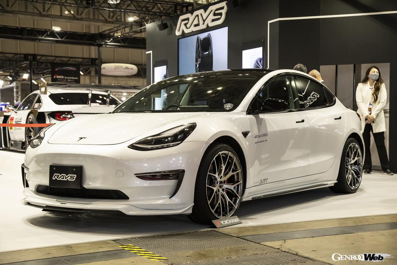 東京オートサロン2022、RAYSの出展ブース