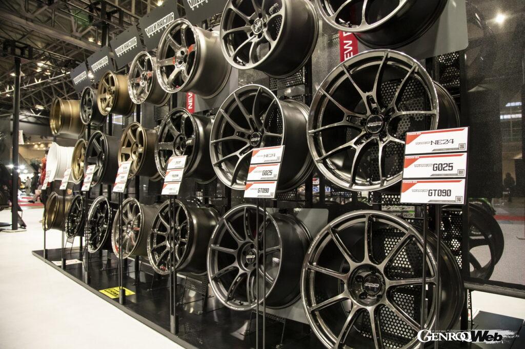 東京オートサロン2022、RAYSの出展ブース