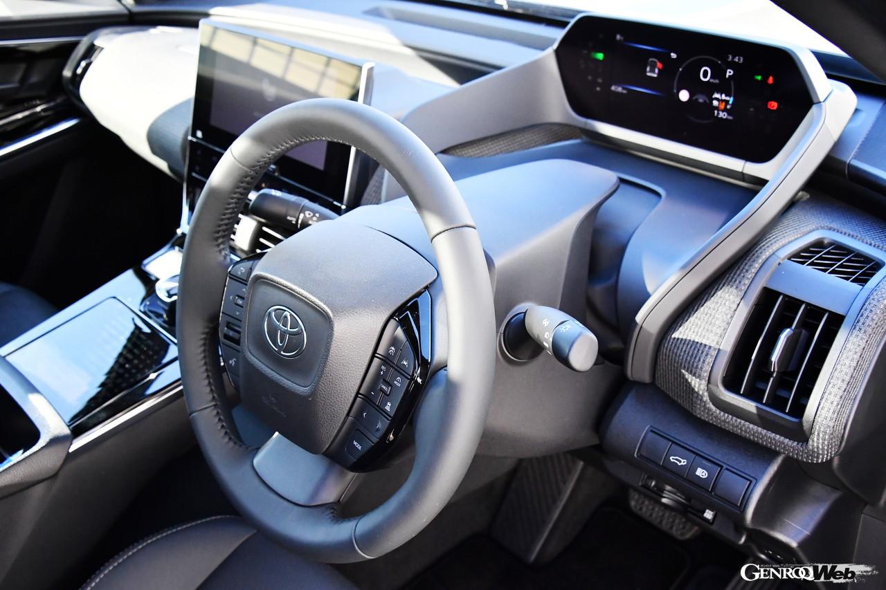 トヨタ bZ4Xのコクピット