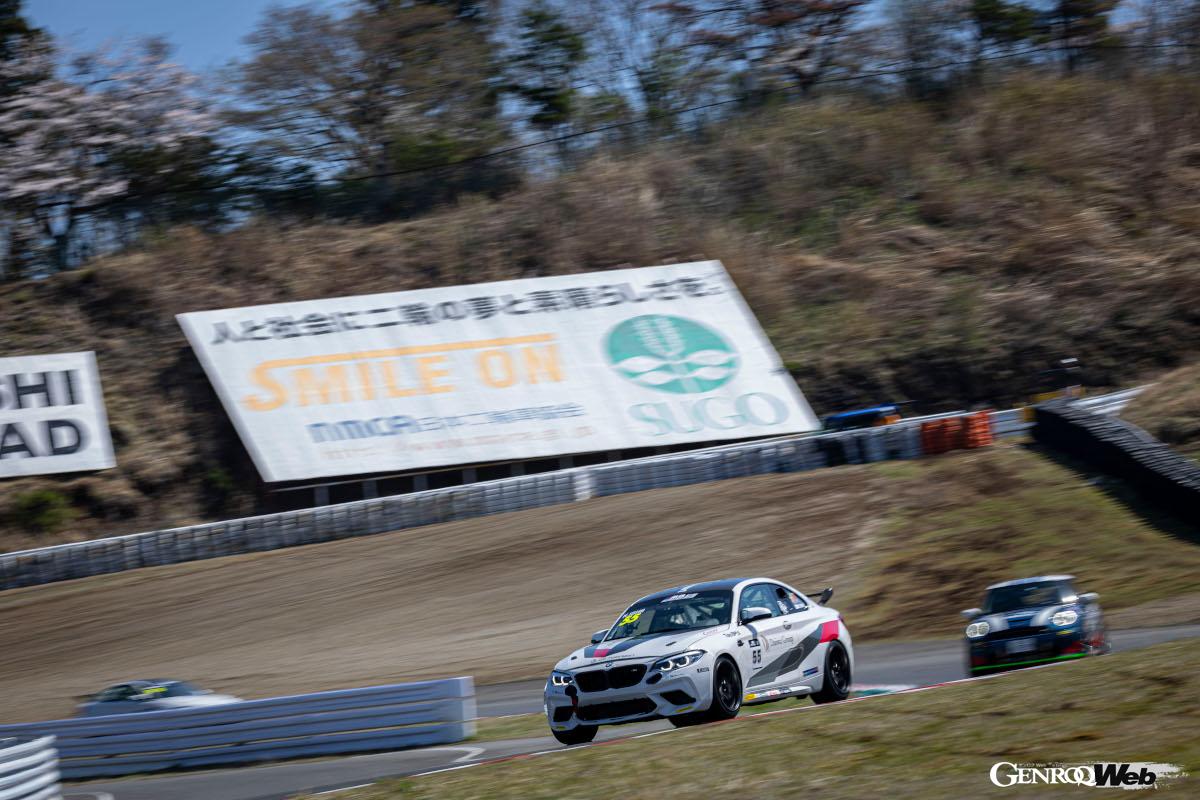 第2戦でポールトゥウィンを達成した石井一輝選手（♯55 M2 CS Racing ダイワグループ）。