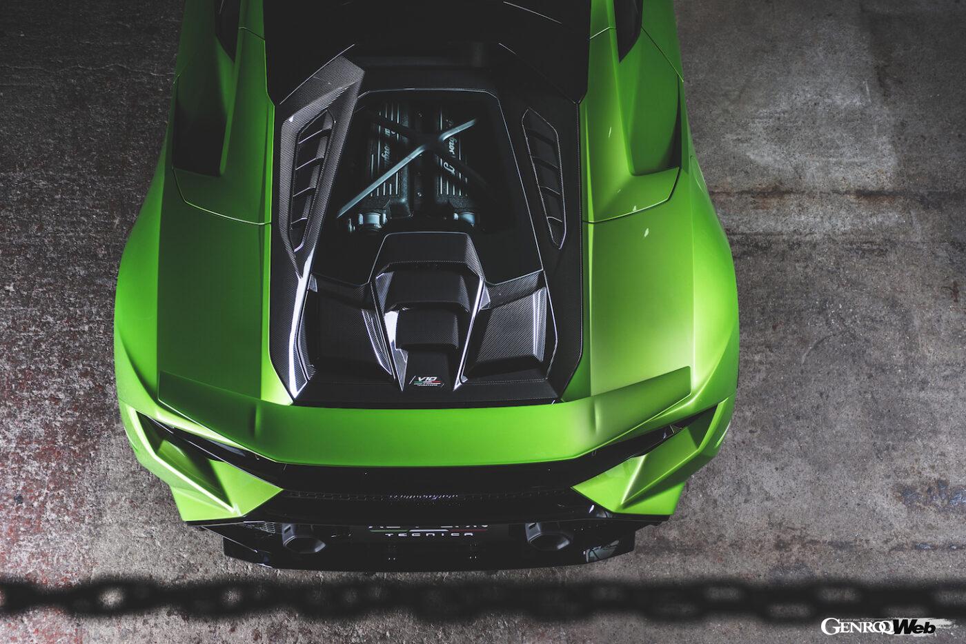 ランボルギーニ ウラカン テクニカのエンジン