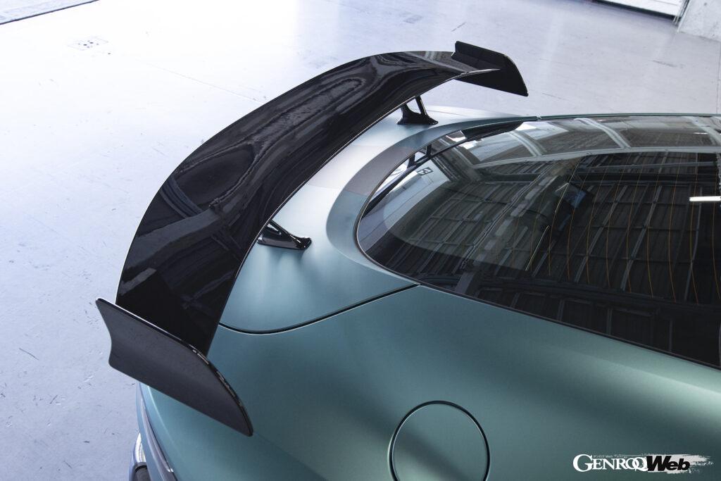 ヴァンテージF1エディションのリヤウイング