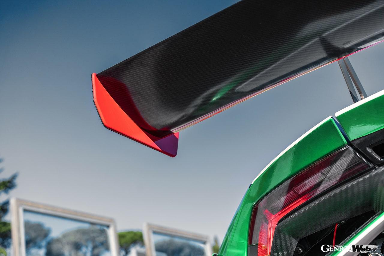 ランボルギーニ ウラカン GT3 EVO2のエアロダイナミクス。