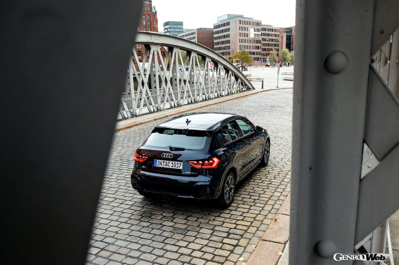 2023年モデル「アウディ A1 オールストリート」のエクステリア。