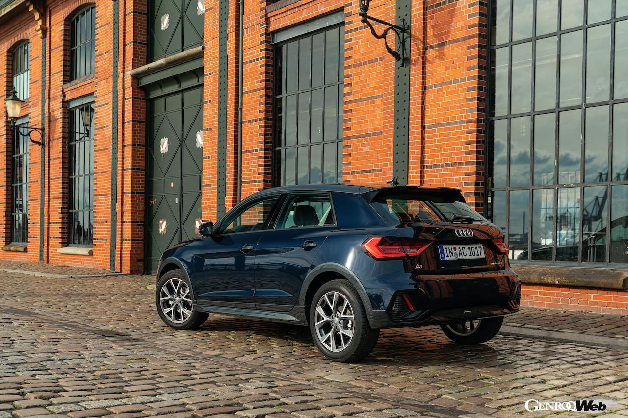 2023年モデル「アウディ A1 オールストリート」のエクステリア。