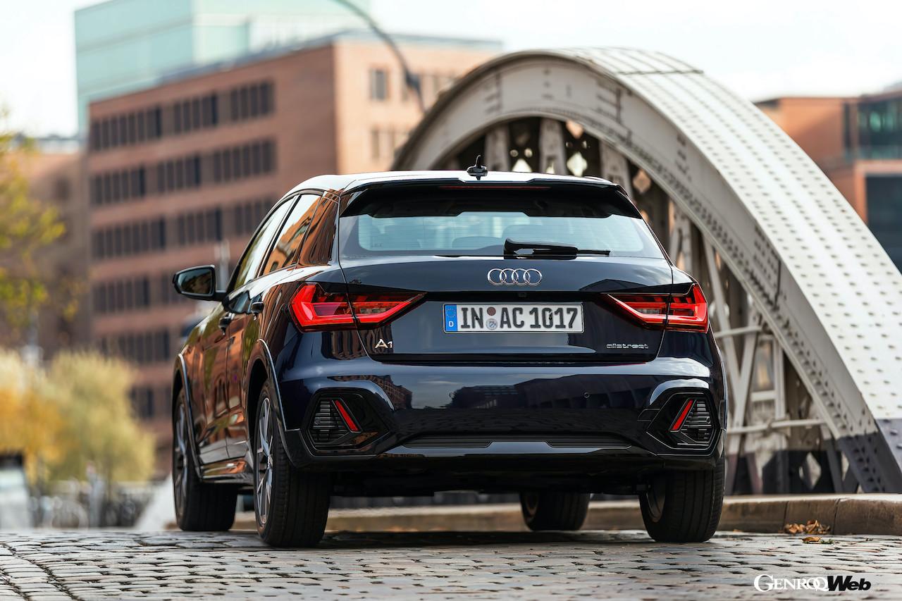 2023年モデル「アウディ A1 オールストリート」のエクステリア。