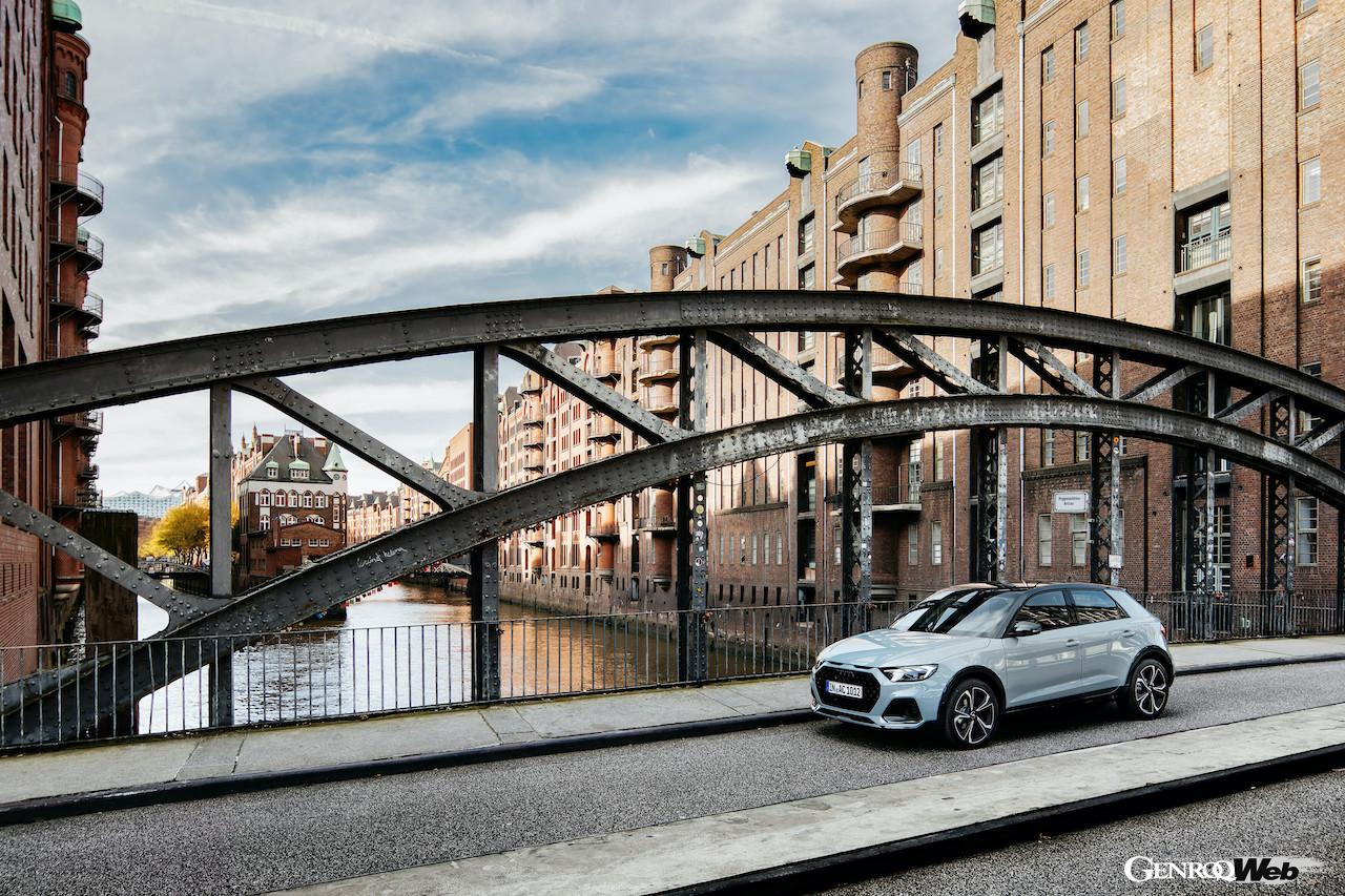 2023年モデル「アウディ A1 オールストリート」のエクステリア。