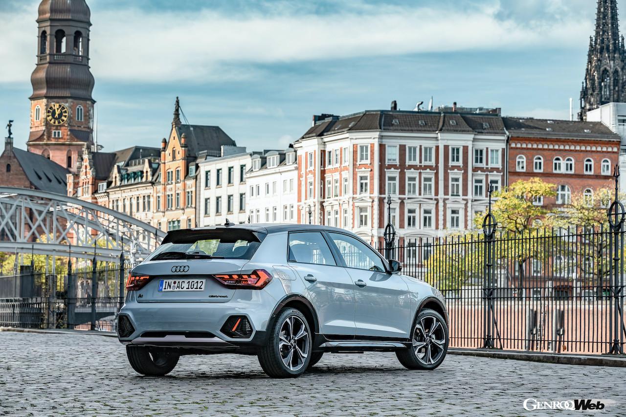 2023年モデル「アウディ A1 オールストリート」のエクステリア。