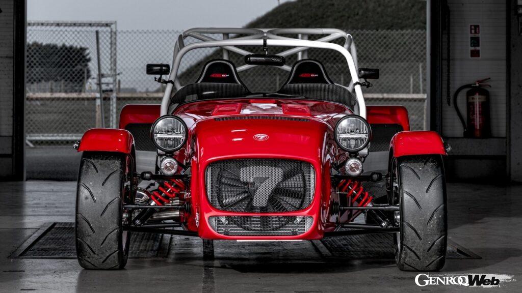 「ケータハム セブン 420 CUP」のエクステリア。