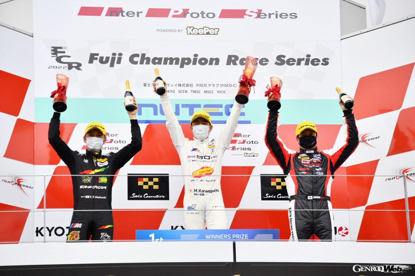 BMW ＆ MINI RacingシリーズRound2のポディウム