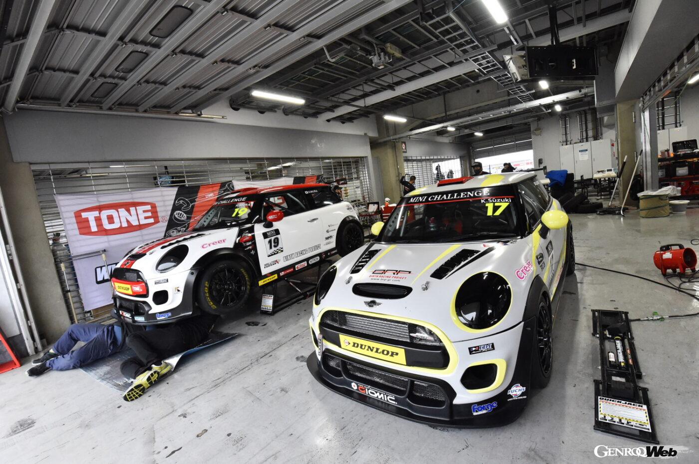 BMW ＆ MINI RacingシリーズRound2のピット