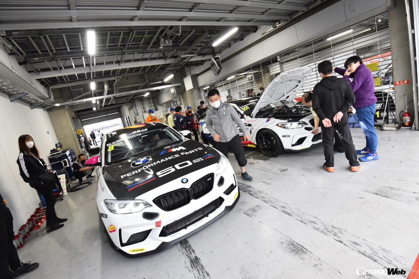 BMW ＆ MINI RacingシリーズRound2のピット