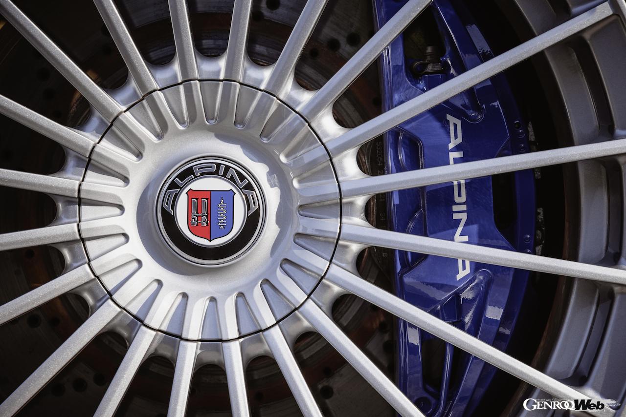 アルピナの改良新型B3リムジン。ホイール