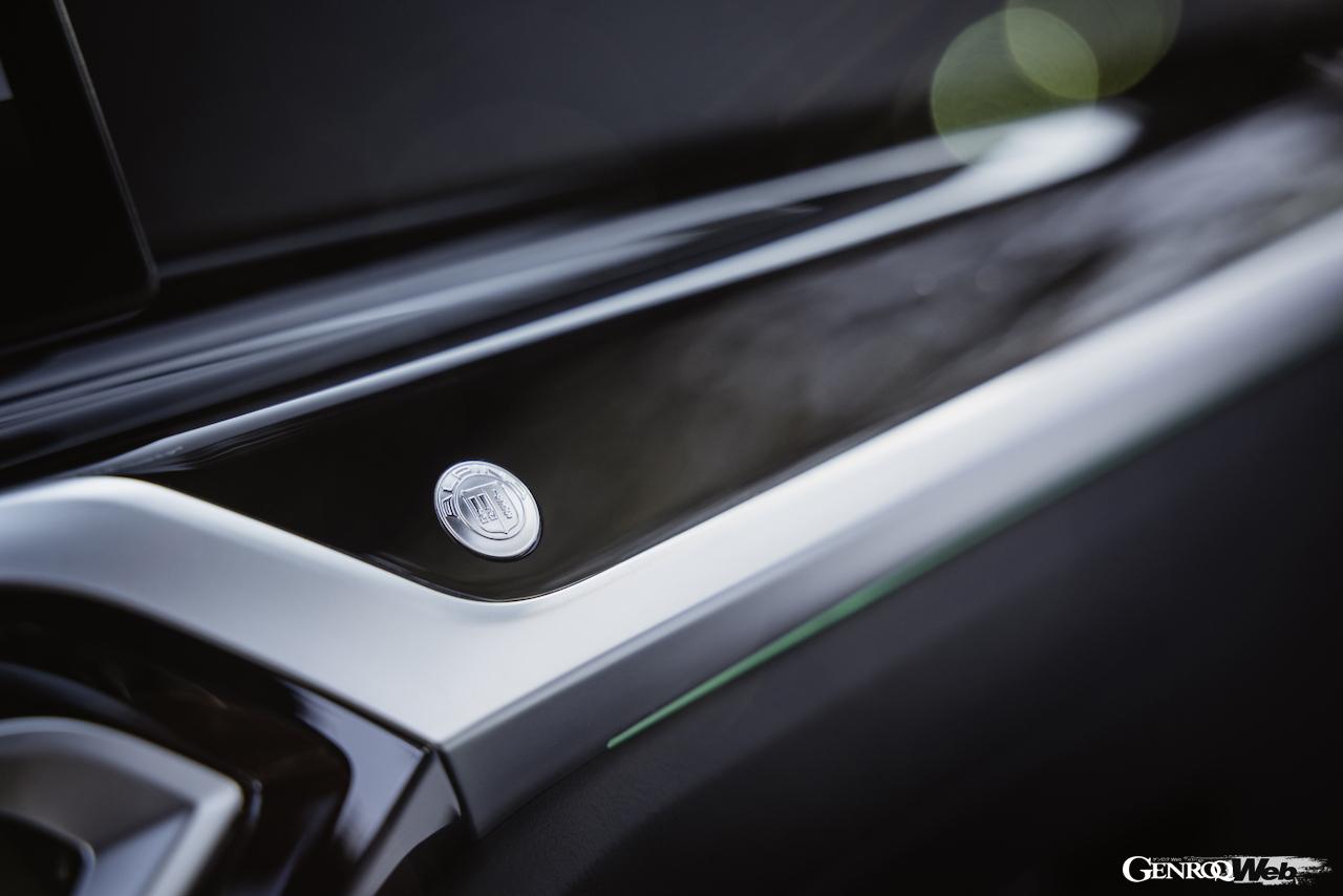 アルピナの改良新型B3リムジン。ダッシュボード