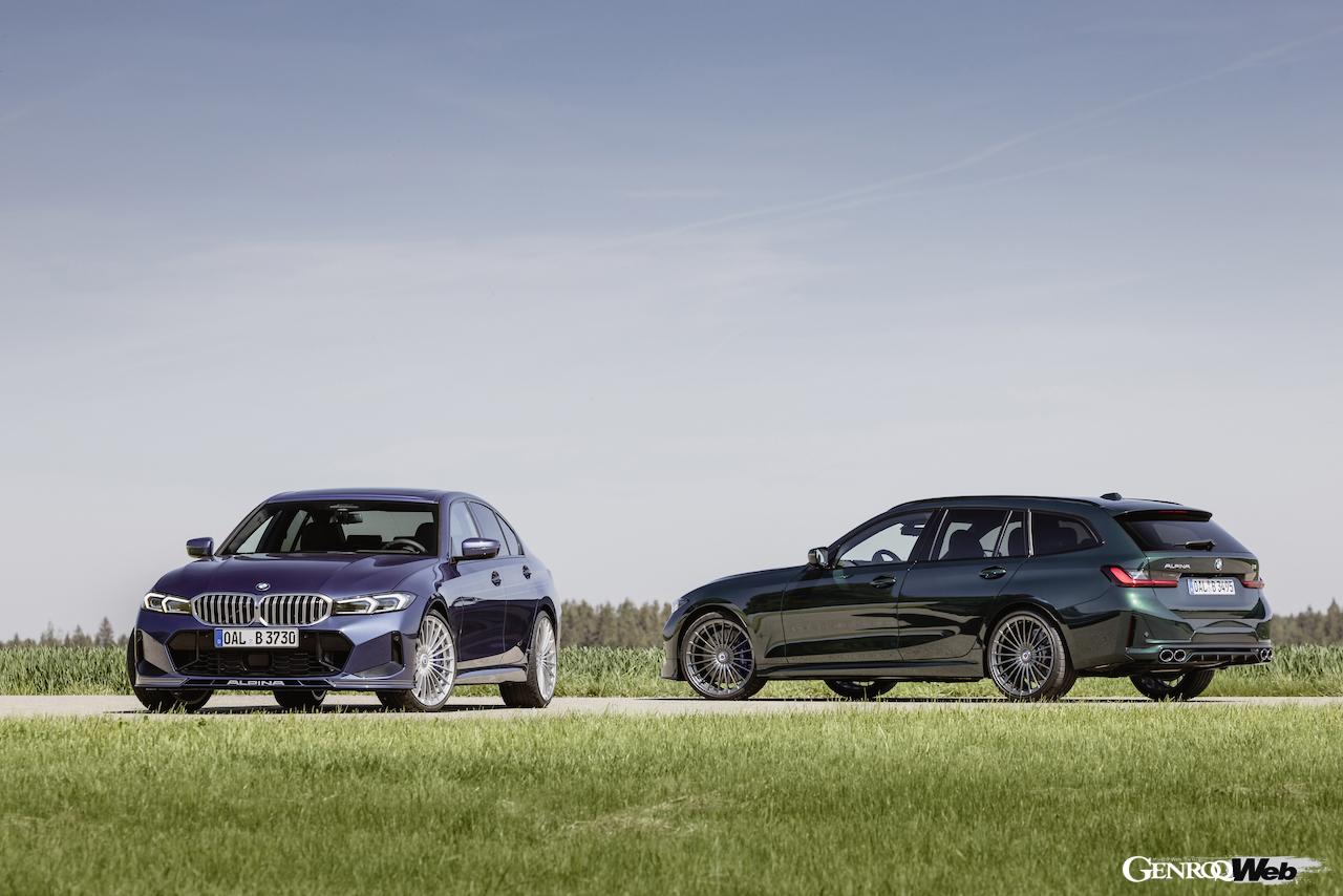 アルピナの改良新型B3リムジンとB3ツーリング