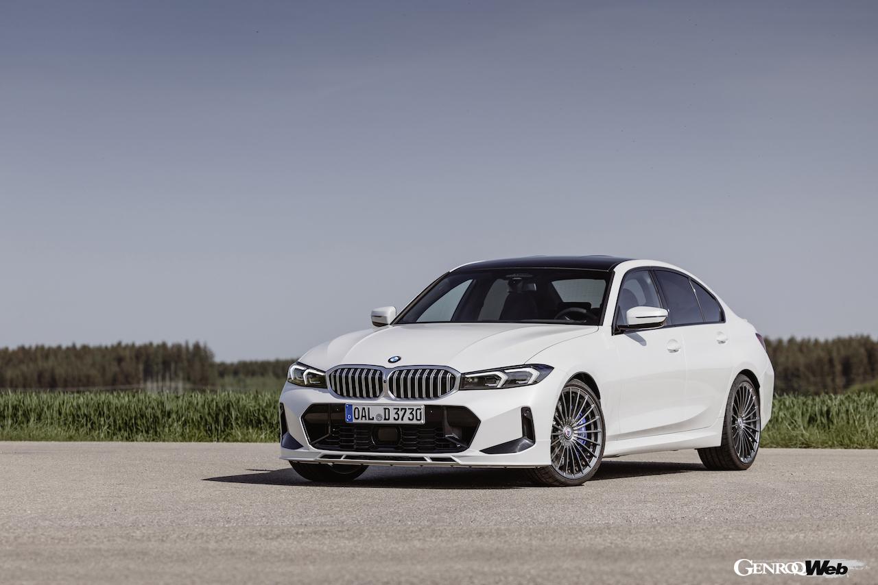 アルピナの改良新型D3 Sリムジン。フロントビュー