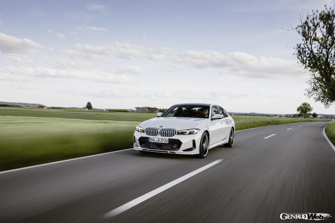 アルピナの改良新型D3 Sリムジン。フロントビュー