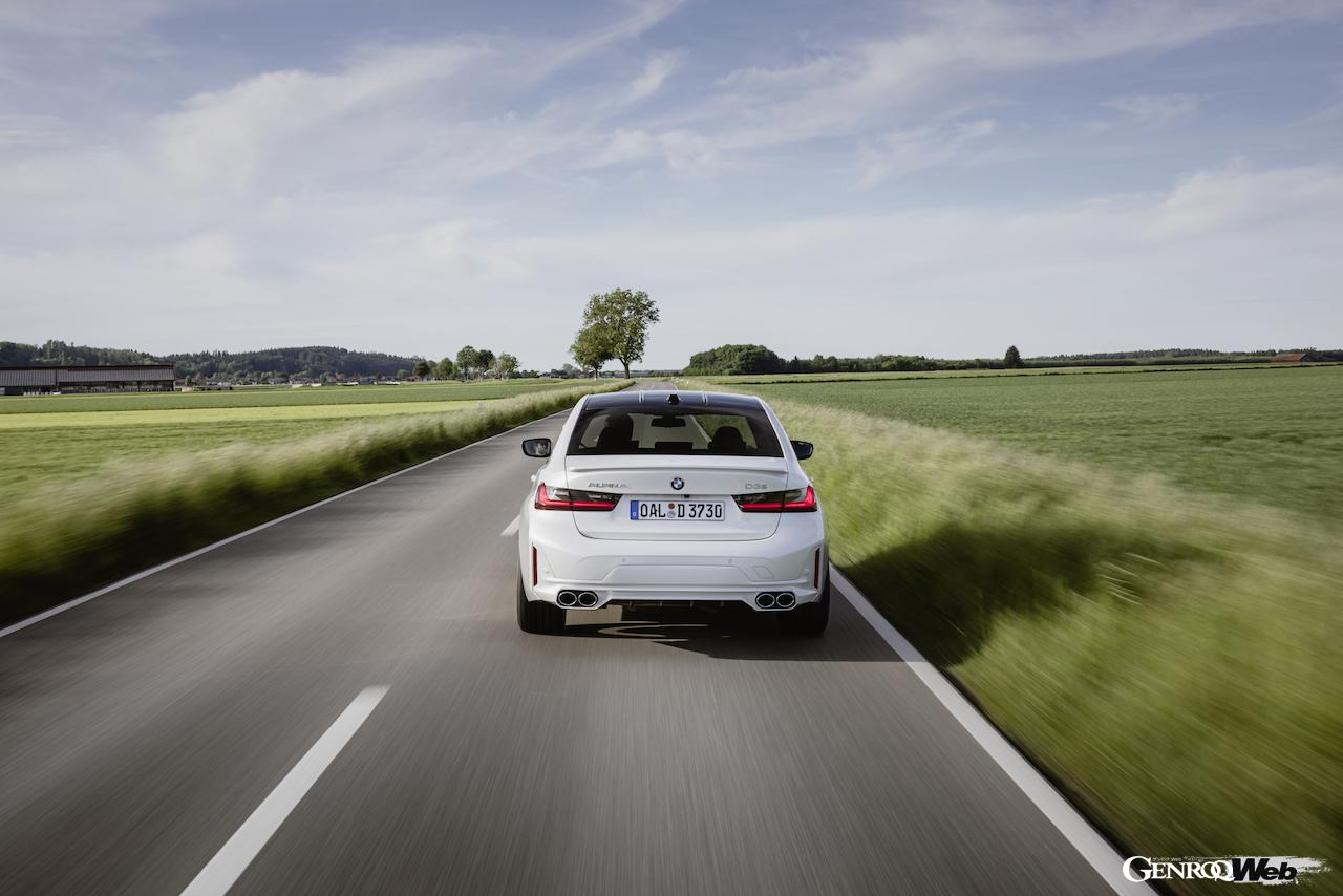 アルピナの改良新型D3 Sリムジン。リヤビュー