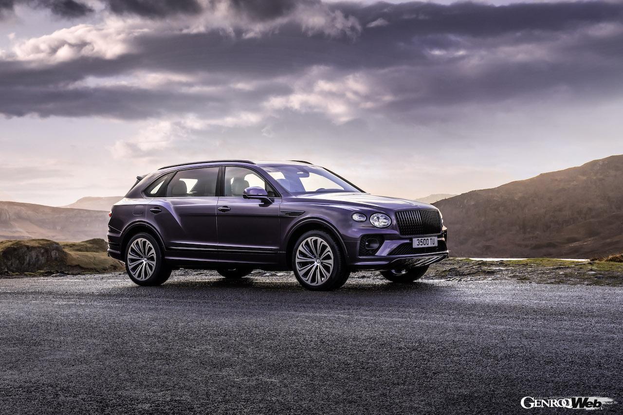 ベントレー ベンテイガ EWBのフロントビュー