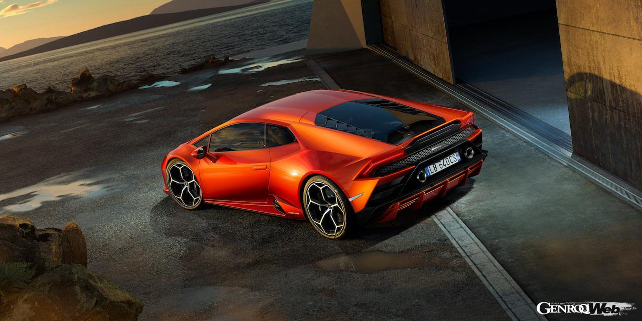 ランボルギーニ ウラカン EVOのリヤビュー