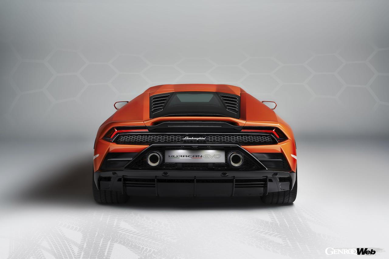 ランボルギーニ ウラカン EVOのリヤビュー