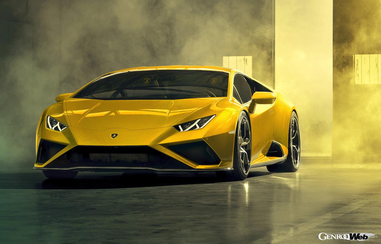 ランボルギーニ ウラカン EVO RWDのフロントビュー