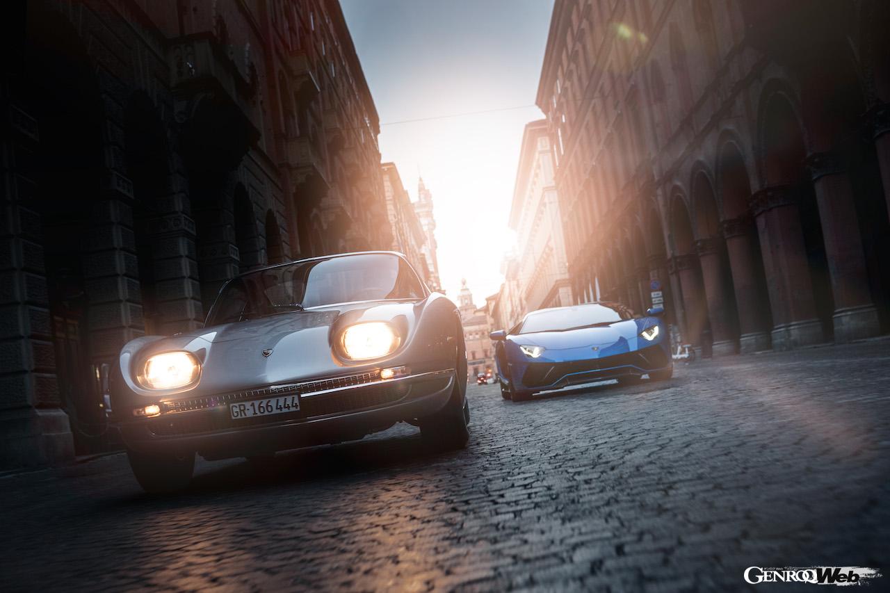 ランボルギーニ 350GTのフロントビュー