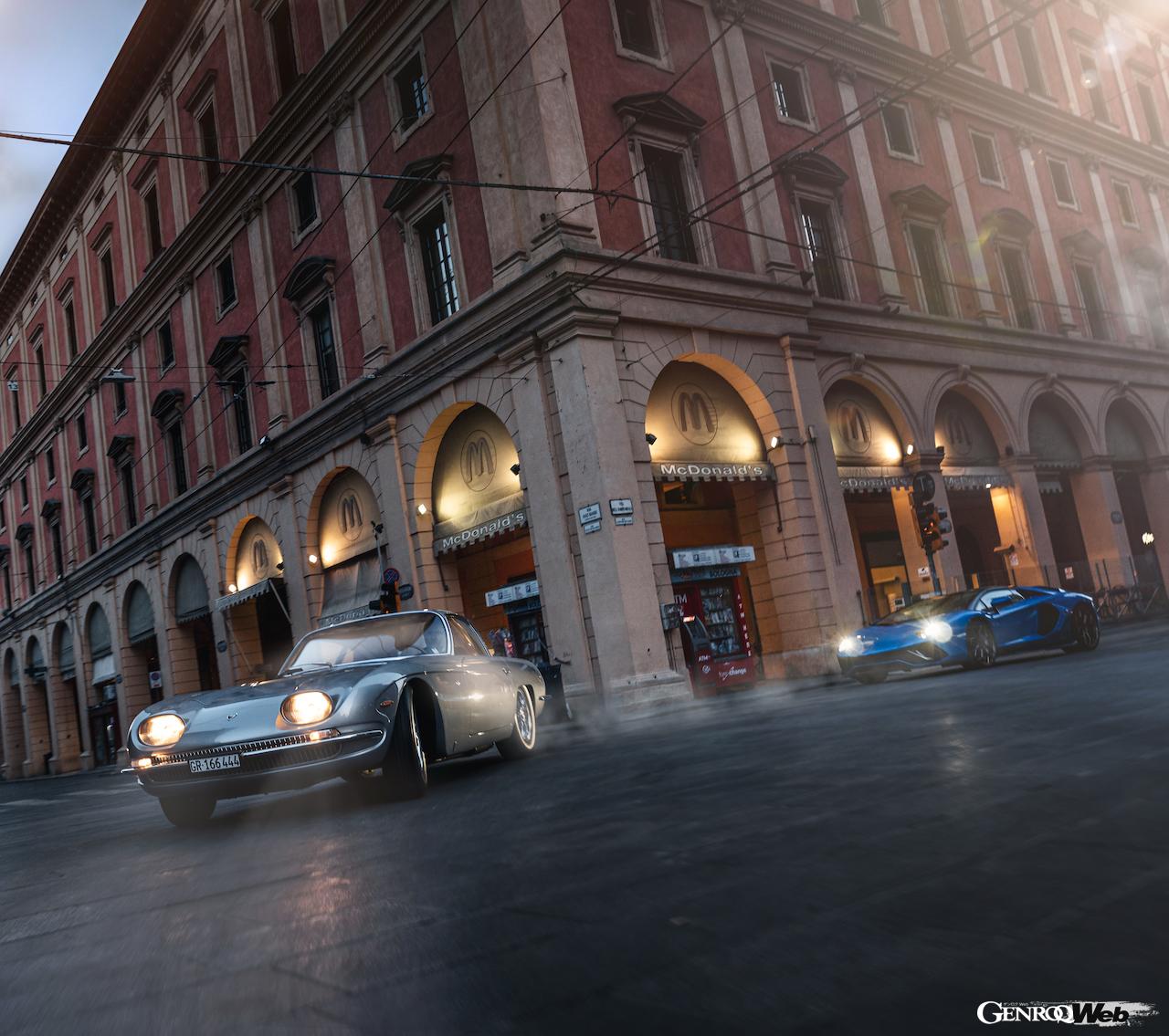 ランボルギーニ 350GTのフロントビュー