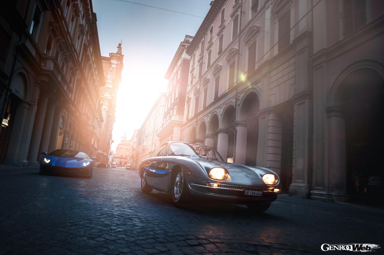 ランボルギーニ 350GTのフロントビュー